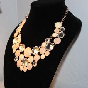 Beautiful bib statement necklace